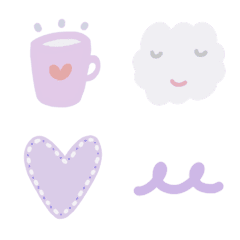 Healing soft fluffy emoji