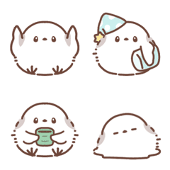 Cute shimaenaga emoji2