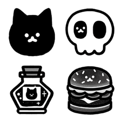 Black Cat Magic Trinkets & Food Decors