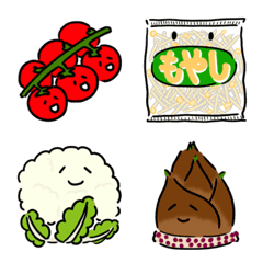 Everyday Emoji1 -Veggies-