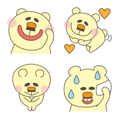 Chobihige bear emoji(Modified version)