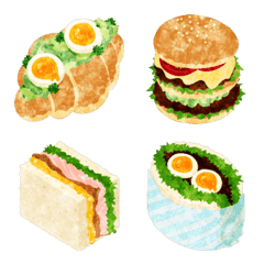 Various Sandwiches Emoji
