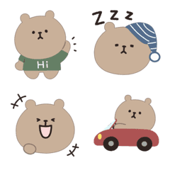 Teddy bear*Animated emoji