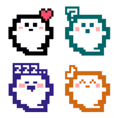 Japanese Kawaii Ghosts (Emoji)