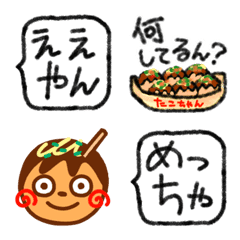 I started Kansai dialect.Non-transparent