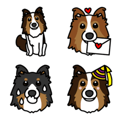 Various Sheltie Emoji
