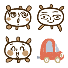 Ohana-san latte simple Emoji.