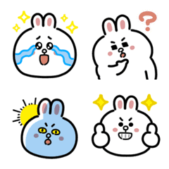 Moving LINE Friends Emoji (Cony)