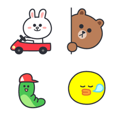 LINE Friends emoji everyday life