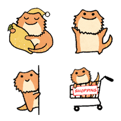 bearded lizard emoji