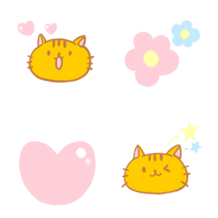 Cute cat Kuri emoji