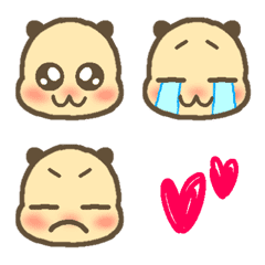 Hamster face emoji