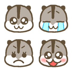 Djungarian hamster emoji
