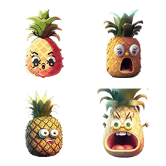 Pineapple funny expresion