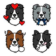 Various Border Collie Emoji