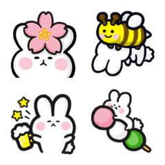 Simple Overtime rabbit Emoji 3.