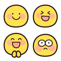 Simple kawaii face Emoji