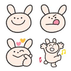 Rabbit RABI-kun Emoji