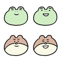Frog and Bear Emoji (fix)