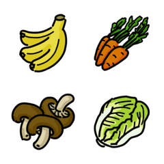 食べ物 01 〜野菜と果物〜