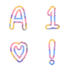 Emojis fall in colorful