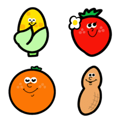 vegetable and fruits Emoji