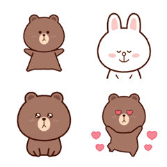 BROWN & FRIENDS / Emoji