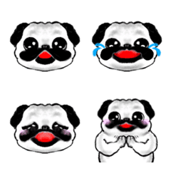 パグの絵文字　＊3＊