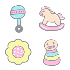 Cute Baby (animated emoji)