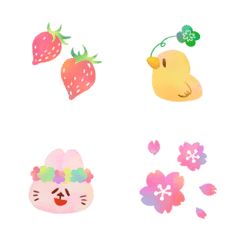 Cute spring Emoji!