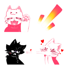 RP : Nori and Moji cat emoji