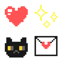 Pixel art emoji that I often use.