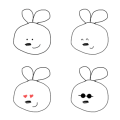 rabbit face Emoji.