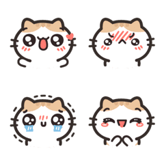 表情豐富的小橘貓 表情貼 3
