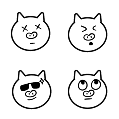 QxQ DD Lucky Pig Emoji