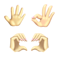 [3D] Hand & Motif Emoji