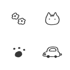 Simple tegaki small emoji