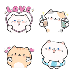 Cutie Cat & The gang  Emoji (ENG)