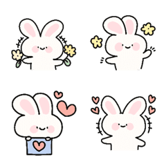 Emoji r rabbit cute.