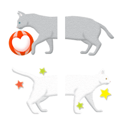 connect cat alphabet emoji