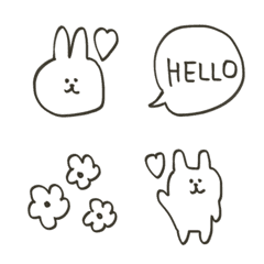 Cute, Rabbit, Healing