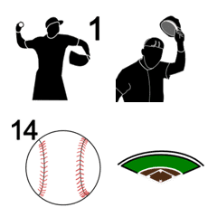 Emoji that expresses love for baseball