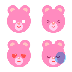 [remake]pinkuma emoji