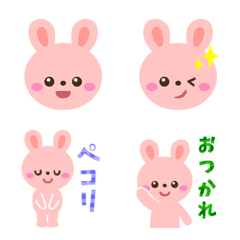 bunny emoji [ayumichanlove]
