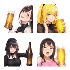 Alcoholism agitate Girls emoji 2