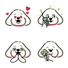 Emoji Baby dog