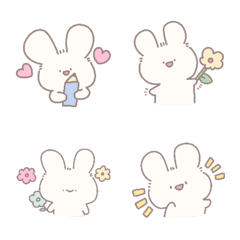 EMoji rabbit cute cute