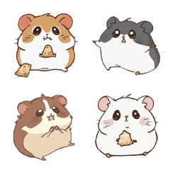 The little hamster who loves to daydream