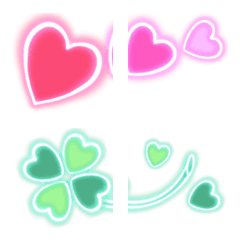 Connected Emoji Neon color resale