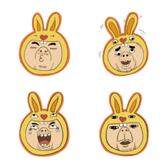 Emotional Uncle Rabbit